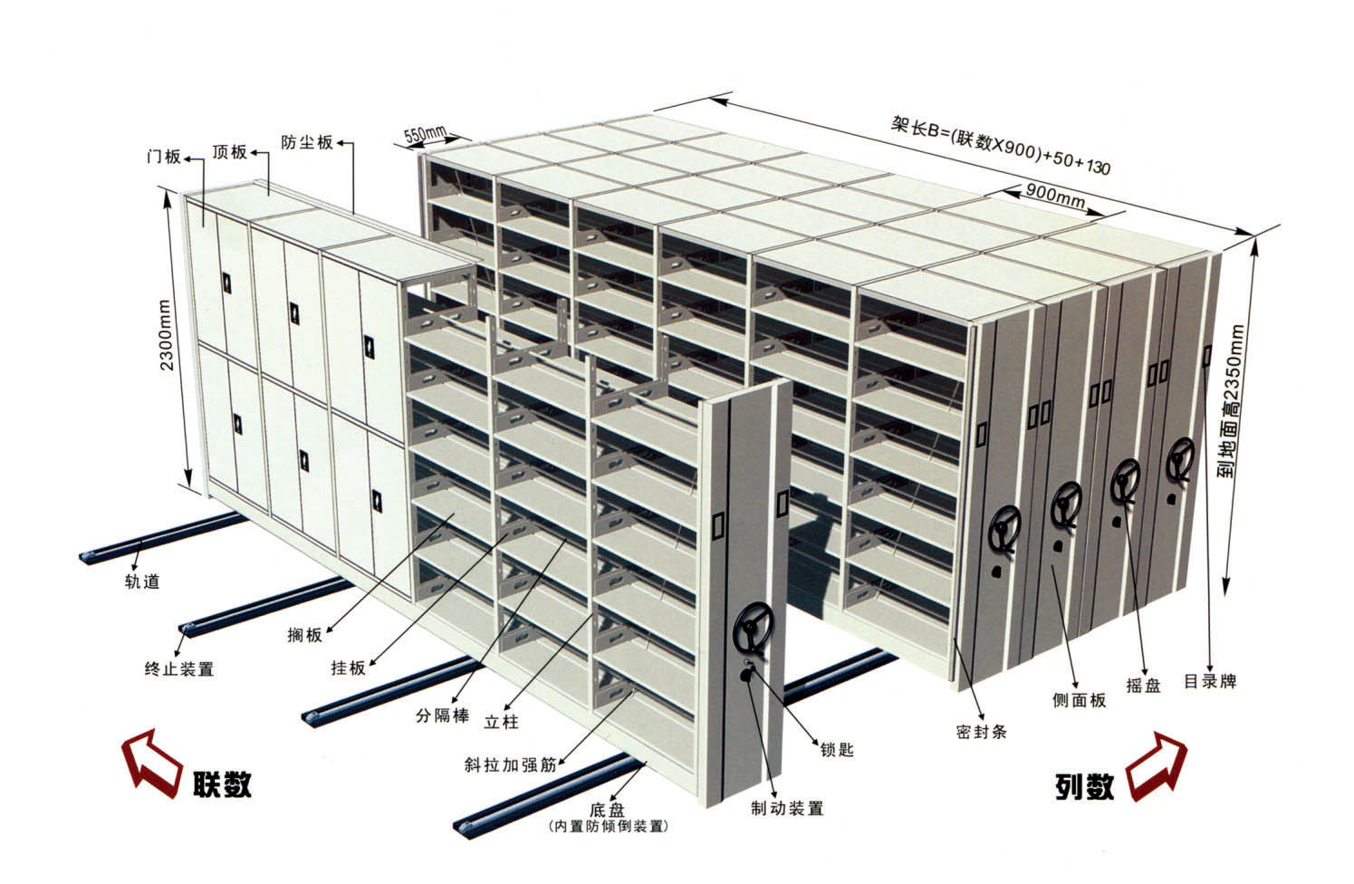 密集架TDWA-3006